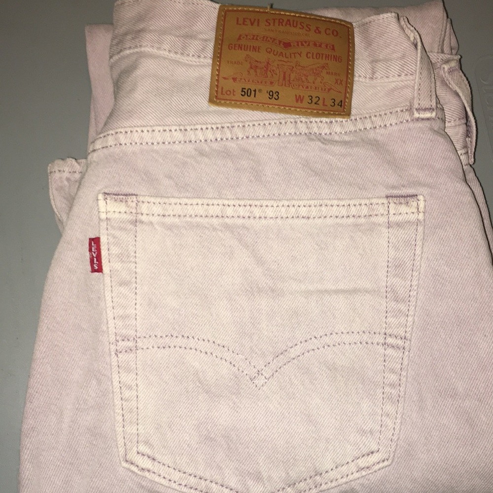 Mens 501 Levi’s Strauss ‘93 Originals (Purple)